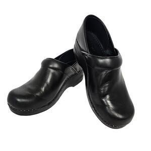 L.L. Bean 6M Black Professional Clogs Mules Nurse Kitchen Slip Resistant